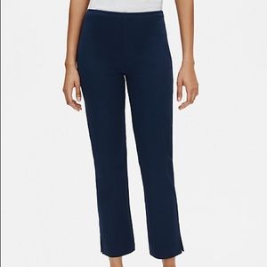 Eileen Fisher slim cotton pant